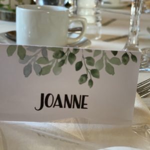 Eucalyptus Place Name Card