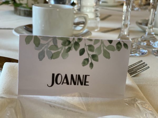 Eucalyptus Place Name Card
