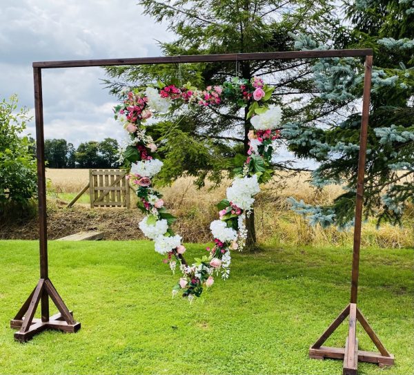Large Floral Heart