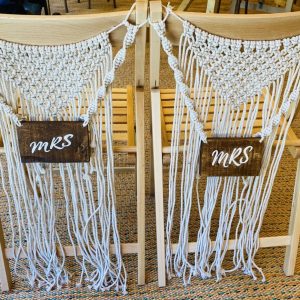 MRS & MRS Macrame Chair Backs