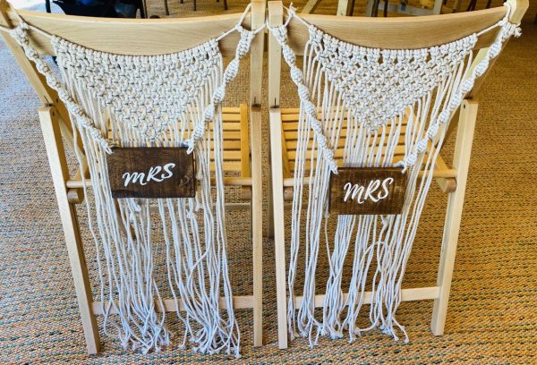 MRS & MRS Macrame Chair Backs