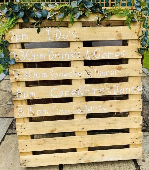 Order of the Day Light Wood Large Pallet