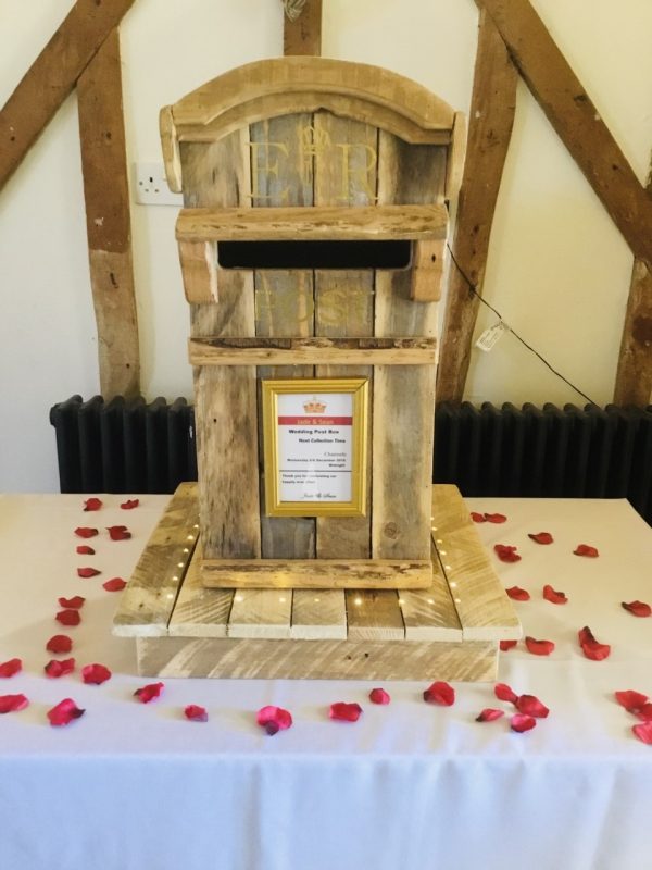 Rustic Lockable Post Box