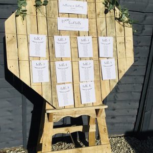 Rustic Octagonal Table Plan
