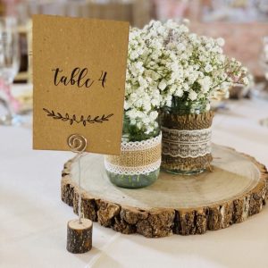 Table Name/Number Cards