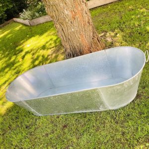 Large Tin Bath
