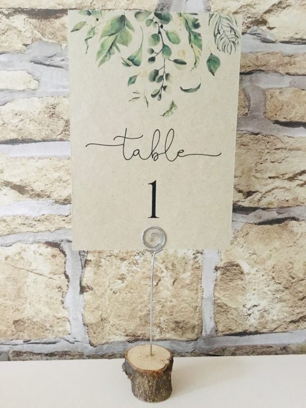 Table name/number holders